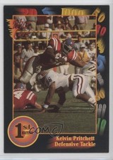 1991 Wild Card Draft Kelvin Pritchett #2 Rookie RC 18d9. rookie card picture