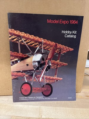 Model Expo 1984 Hobby Kit Catalog. VG Box 280