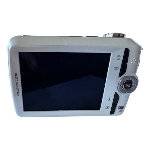 Kodak EasyShare C1530 14 megapixel fotocamera digitale 3x zoom ottico bianco perla testato - Foto 7 di 21