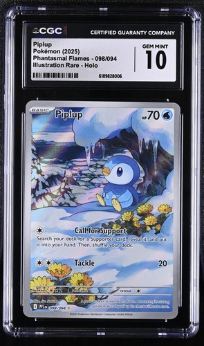 Piplup graded CGC 10 for sale on eBay