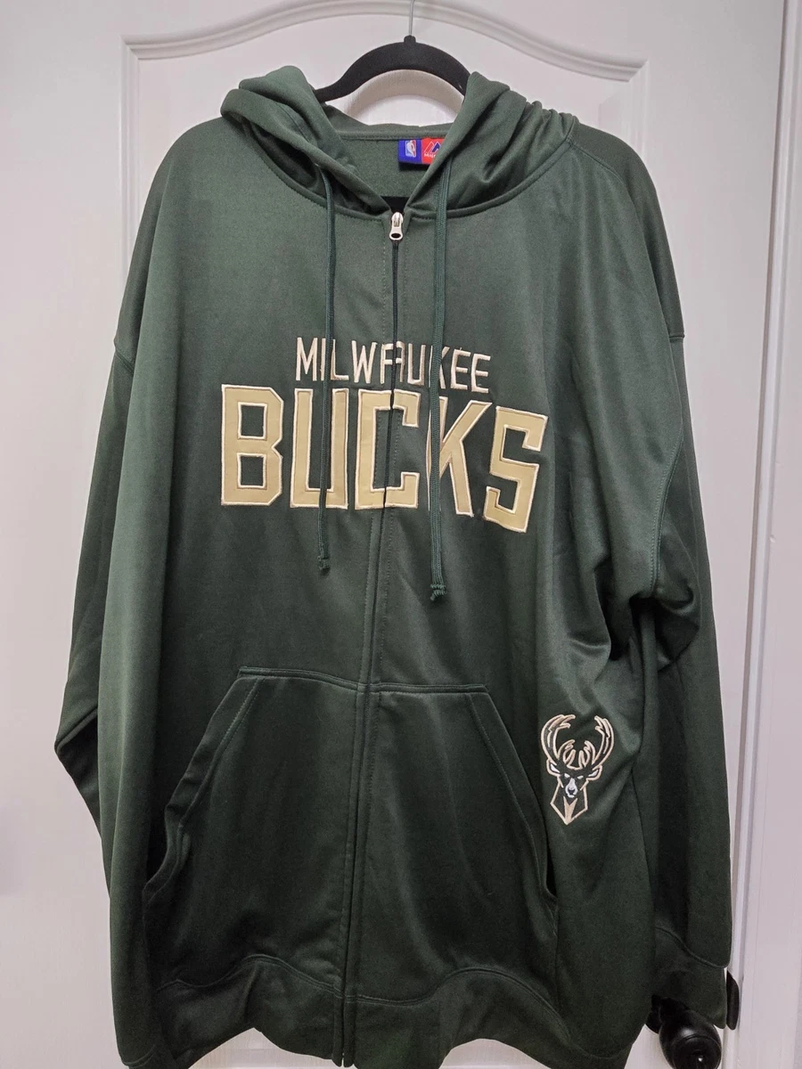 マジェスティック NBA ミルウォーキー バックス ジャケット 春秋仕様 