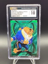 Disney Kakawow Aura The Beast 2025 Green Peacock 18/25 #AD-IGR CGC 10 Gem POP 1