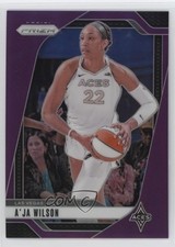 2024 Panini Prizm WNBA Purple Prizm 24/149 A'ja Wilson #86 1kx5