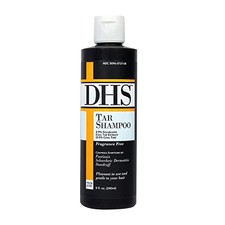 DHS Coal Tar Shampoo for Dandruff, Psoriasis Itchy Scalp - 8 Oz, 2 Pack