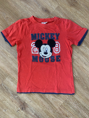 Mickey Mouse T-Shirt Kindershirt Gr. 128