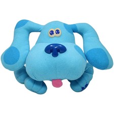 Vintage Fisher-Price Blue aus Blue’s Clues – Blau und schlau Kuscheltier 17cm Ge