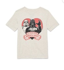 NEW 2026 Star Wars Boys Tee shirt Darth Vader Storm Trooper Rare XL 14/16