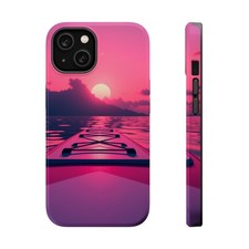 iPhone Serene Paddleboard Sunset Design Slim Everyday Designer Case � iPhone Cas