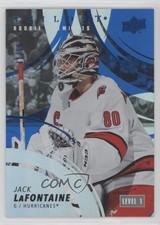2022 Upper Deck Trilogy Rookie Premieres Blue 47/99 Level 2 Jack LaFontaine 1q2