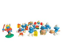 McDonalds Happy Meal Smurfs Toys 1996 Set of ...