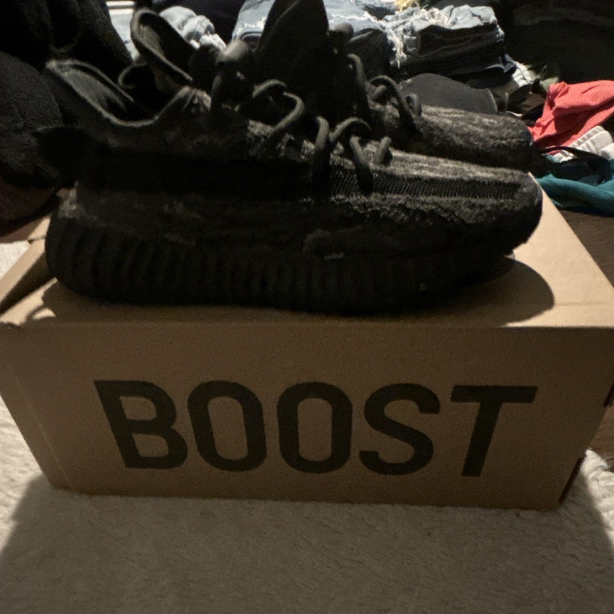 スニーカー yeezy boost v2 350 idontcare adidas Yeezy Boost 350 V2 MX Dark Salt ID4811 Black Gray Kanye