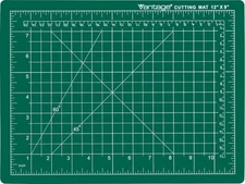 Vantage 10470 Self-Healing Cutting Mat 9"x12" Green 5-Layerr Crafts & Sewing