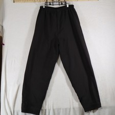 Forrester’s Outerwear Men’s GORE‑TEX Waterproof Pants L Black USA Made Rain Gear