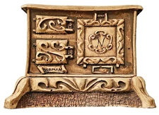 Norman Industries '50's Resin Catch-All Planter Mini Do-Dad 5.5x4x3" Eye-Catcher