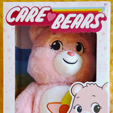Care Bears True Heart Bear Pink  White Plush Bear Boxed 2022 CFR100 Medium