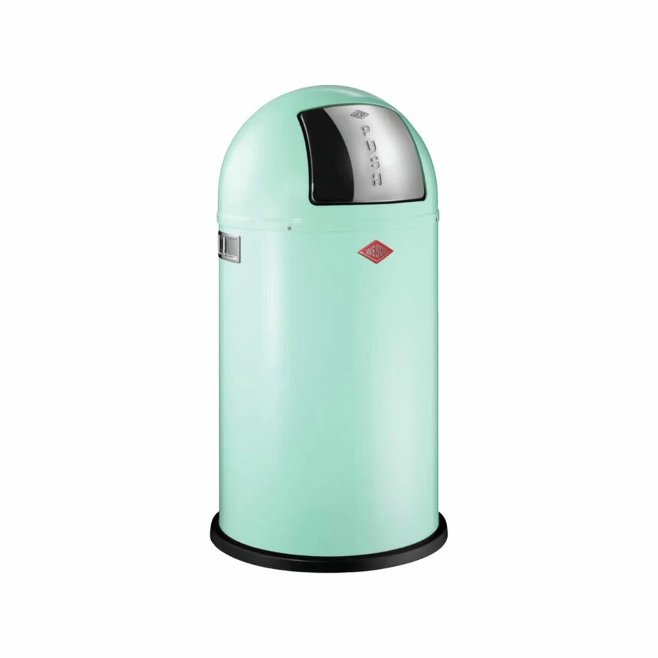 Wesco Poubelle Pushboy Mint, Poubelle, tôle d acier, 50 L, 8012562 - Photo 1/1