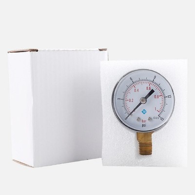 Leicht ablesbares Sensata Manometer für genaue Luft Wasser und Öl Messungen