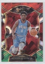 2020 Select Concourse Red White Green Cracked Ice Prizm Kenyon Martin Jr #98 2l4