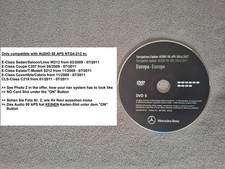 DVD Navigation Mercedes AUDIO 50 NTG4 DEUTSCHLAND SKANDINAVIEN 2017 W212 W207 DVD Navigation Mercedes AUDIO 50 NTG4 DEUTSCHLAND SKANDINAVIEN 2017 W212 W207