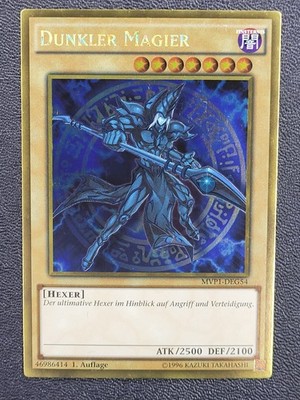  Dunkler Magier  MVP1-DEG54   Yu-Gi-Oh!   Gold-Rare   Near Mint   1 Auflage