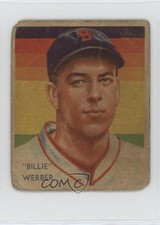 1934-36 National Chicle Diamond Stars R327 Billy Werber #61 2g2