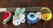 Moonglowamigurumi: Hand-Crochet Keychain Charms   Watermelon Bag Accessory