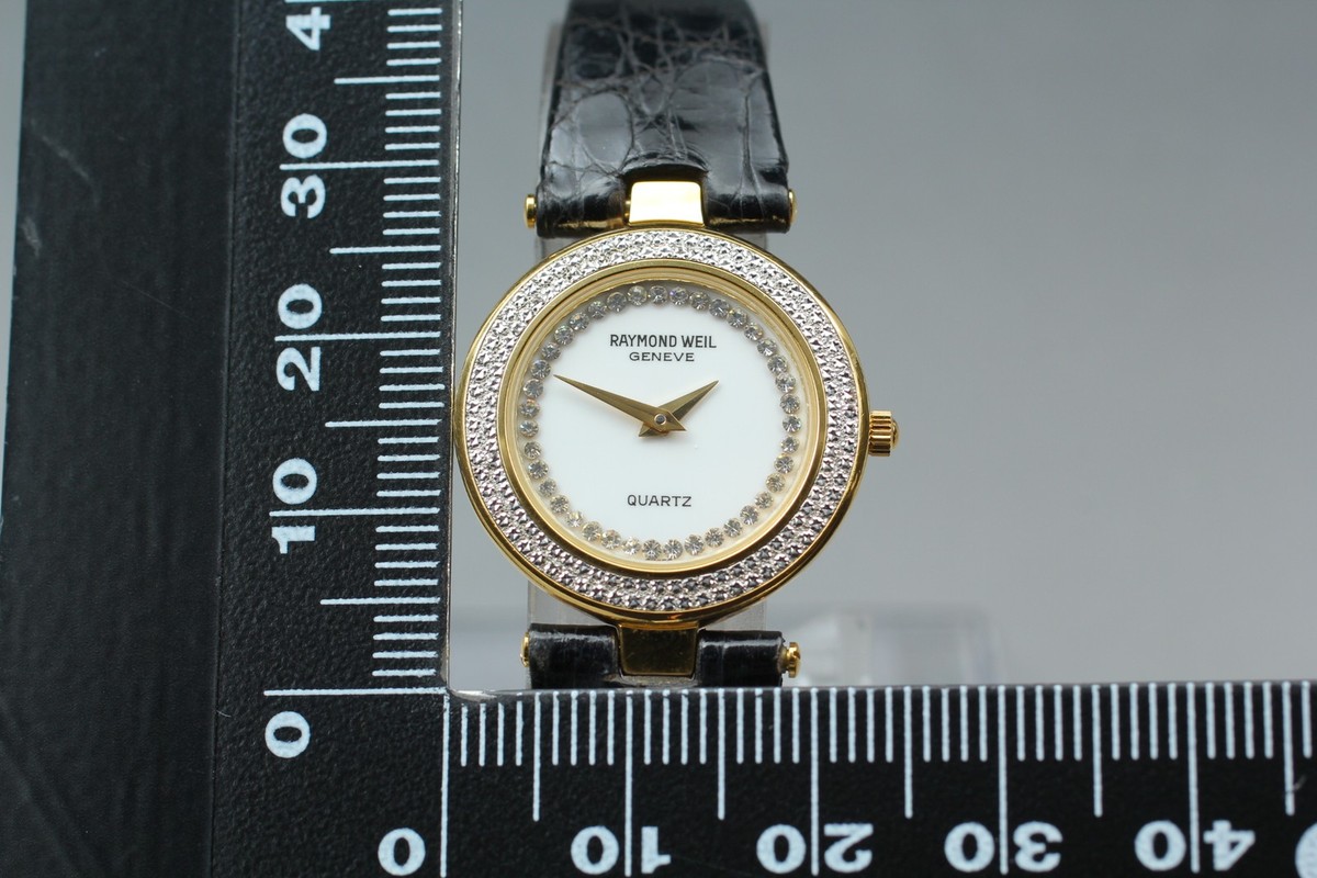 Raymond Weil Geneve 5844 Gold Women's Vintage Watch Swiss