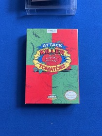 Attack of the Killer Tomatoes 1992 NES Nintendo 100% CIB Complete BEAUTIFUL