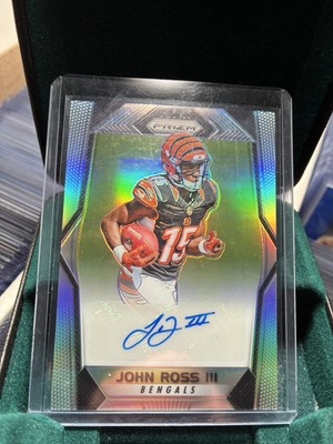 2017 Panini Prizm - Rookies John Ross #RA-JRS AUTO Bengals RC