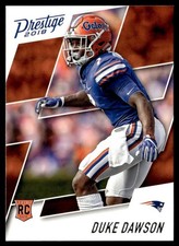 2018 Panini Prestige Duke Dawson Rookie New England Patriots #211