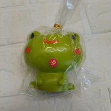 Unopened Libre Heisei Retro Frog Nohon Park Piggy Bank Sofubi