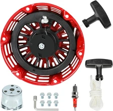 Red Pull Start Recoil Starter Assembly For GX200 GX140 GX120 6.5HP 5.5HP Engine