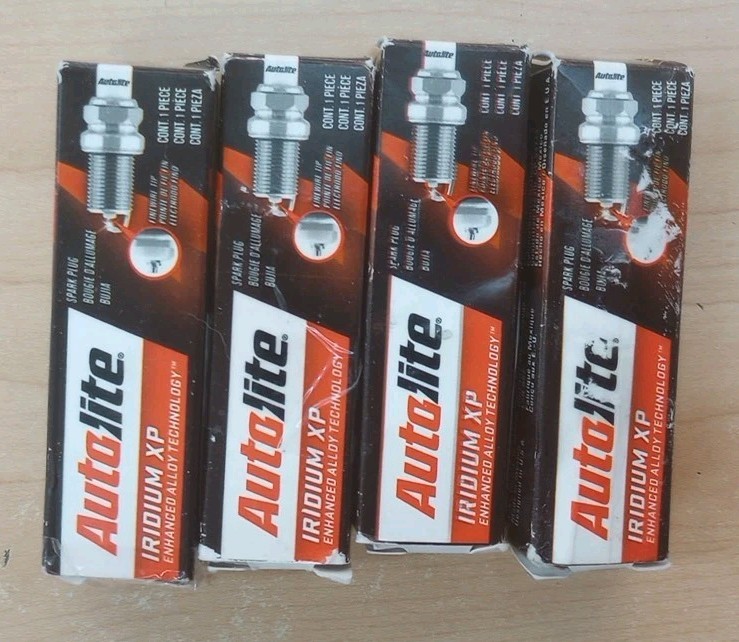 QTY 4 Autolite XP5224 Iridium XP Spark Plug Fits 1992-2011 HONDA CIVIC