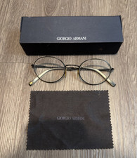 GIORGIO ARMANI 140 GA 454 Eyeglass Frame Only and Case - Made in Italy