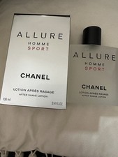 CHANEL ALLURE HOMME SPORT AFTER SHAVE LOTION 3.4oz. New