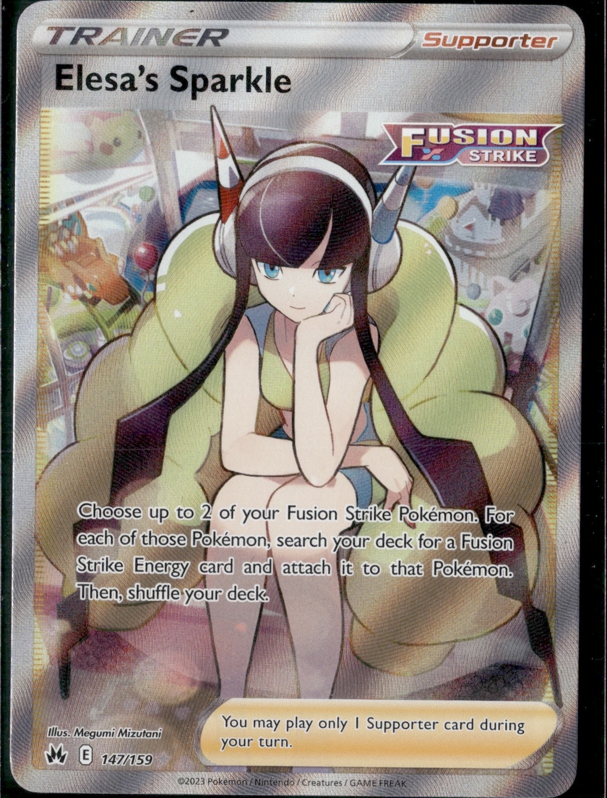 Elesa's Sparkle 147/159 Pokemon Trainer