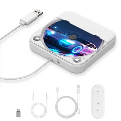 Car CD Player External Portable MONODEAL with AUX Cable Car Audio