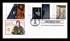DR JIM STAMPS US COVER LOUISE NEVELSON ARTIST FDC STRIP OF 5 COVER CRAFT CACHET