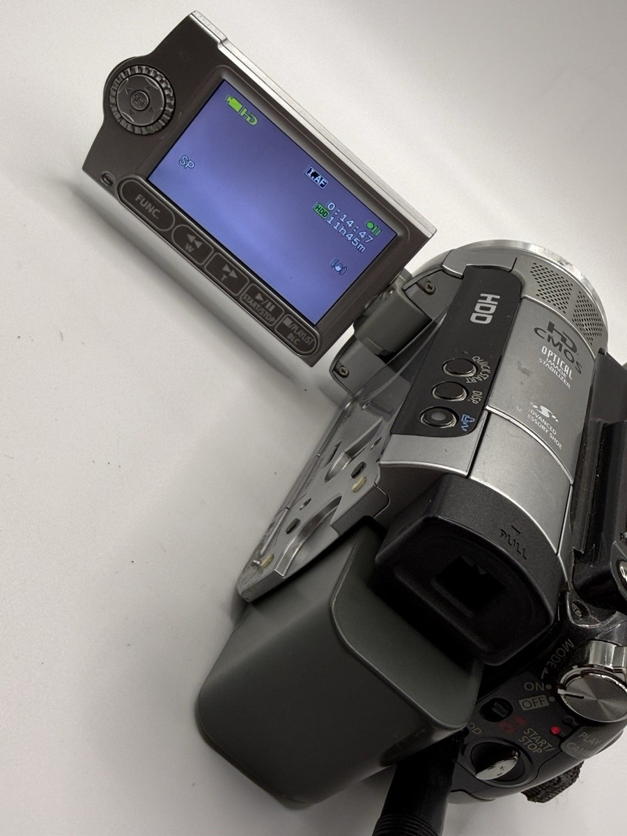 Canon HG10 HD HDD Camcorder 10x Zoom Tested Works Needs Battery | eBay