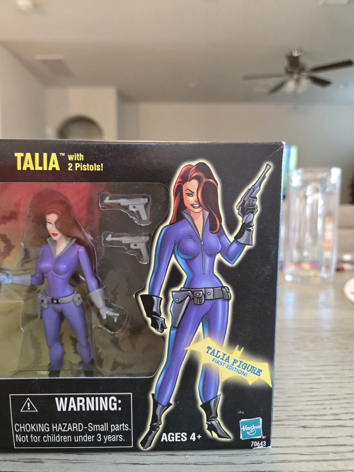 BATMAN SOMBRAS DE GOTHAM CITY (BTAS) BATMAN ROBIN, RA'S AL GHUL, TALIA Hasbro '01 Foto 2 de 4