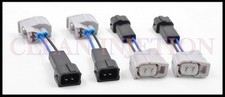 Honda Civic Acura Rsx K20 K24 R18 Rdx 410cc Fuel Injectors Connectors Adapters