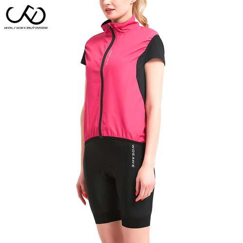 WOSAWE Women Cycling Vest Shorts Set 
