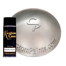 BASE METALLIC SILVER (COARSE) AEROSOL CAN 12oz. MOTORCYCLE, AUTOMOTIVE, 