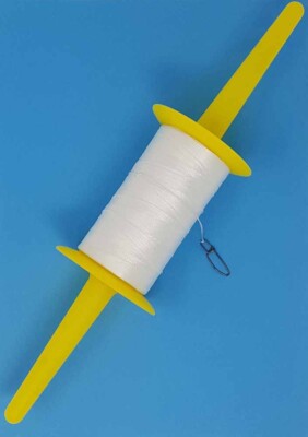 BAR Ligne de Pêche Bobine Cerf-Volant Monofil Tourné Polyester Vol Laisse 150 M