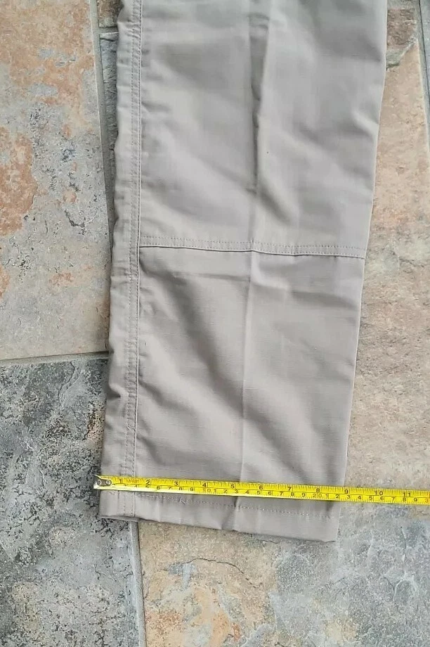 Tru-Spec Khaki Cargo Pants Men's Size 28x30 Model 1060042 Polyester Blend NWT - Image 2 of 4
