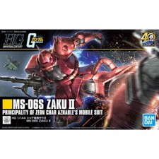 Bandai Hobby Mobile Suit Gundam 234 MS-06S Zaku II Model Kit - Multicolore