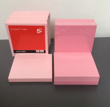 Image of Post it sticky notes 76x76mm - Pink - x4 pads x 100 sheets