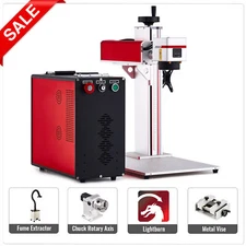 🔥Preenex™ JPT Fiber Laser Marking Engraver 20W 30W 60W 80W 100W  Accessories