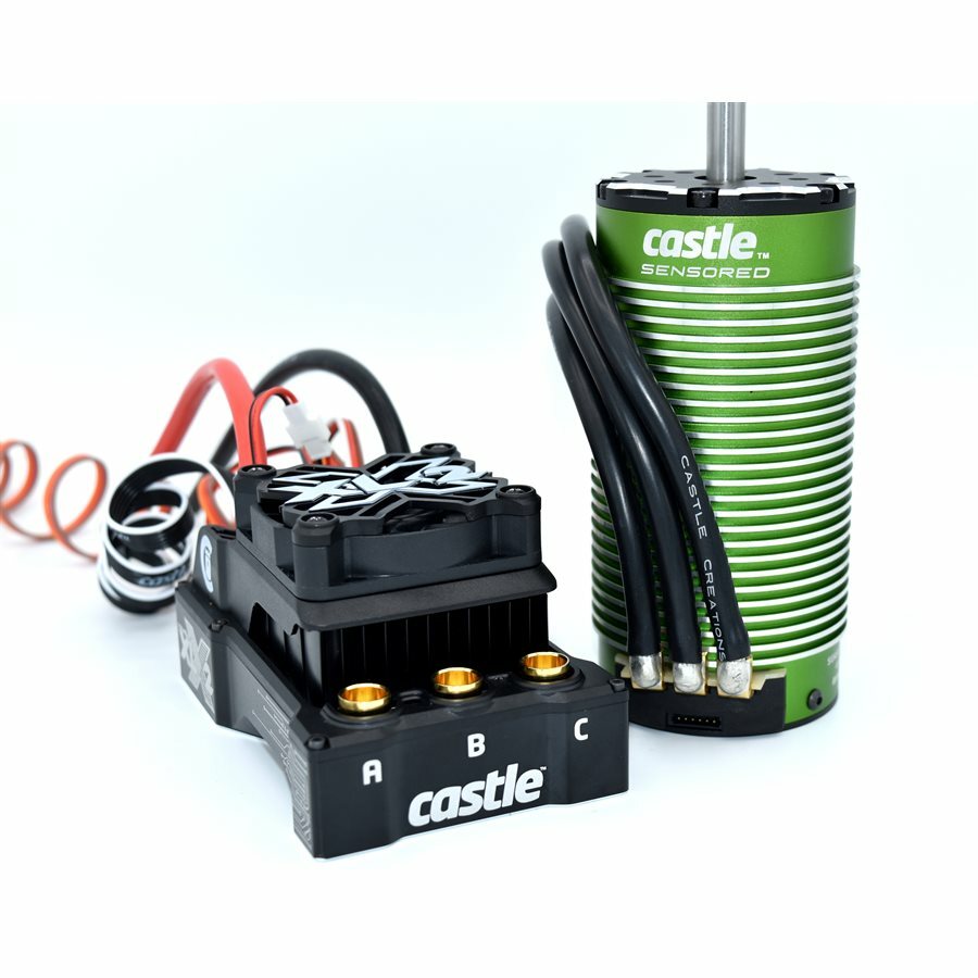 CASTLE MAMBA XLX2, 8S, 33.6V ESC, WITH 2028-800KV SENSORED MOTOR