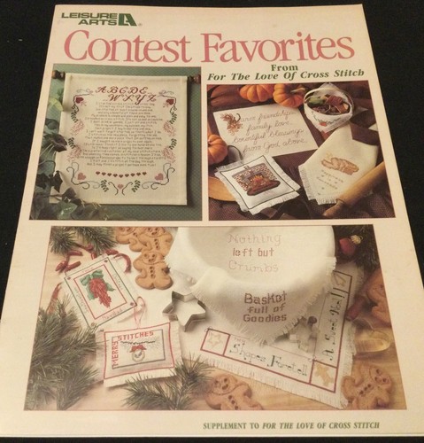 2 counted cross stitch booklets: Contest Favorites & Contest Collection - Picture 2 of 7